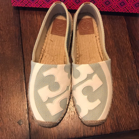 SOLDTory Burch Lonnie flat espadrille Ella canvas - Picture 4 of 8